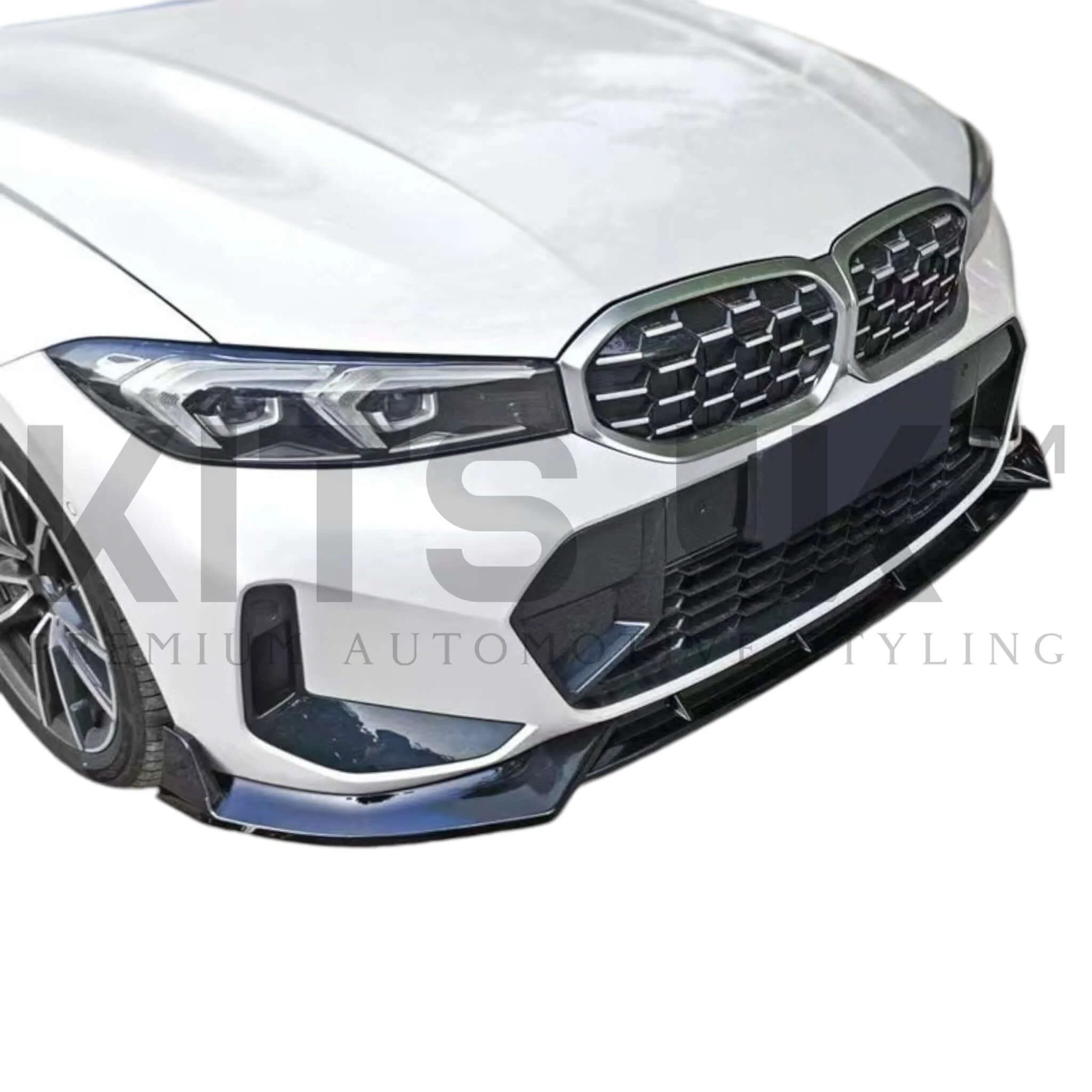 BMW G20 LCI Gloss Black Splitter | KITS UK Style - Image 4