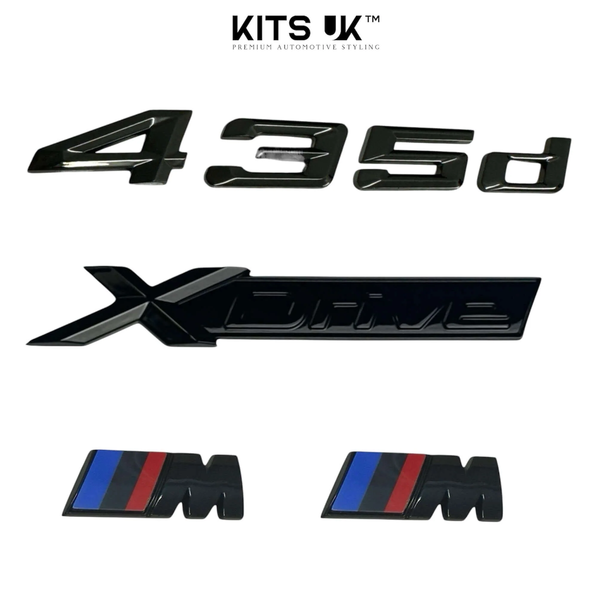 BMW XDrive Black Badge Package | Gloss Black De-Chrome Kit - Image 11