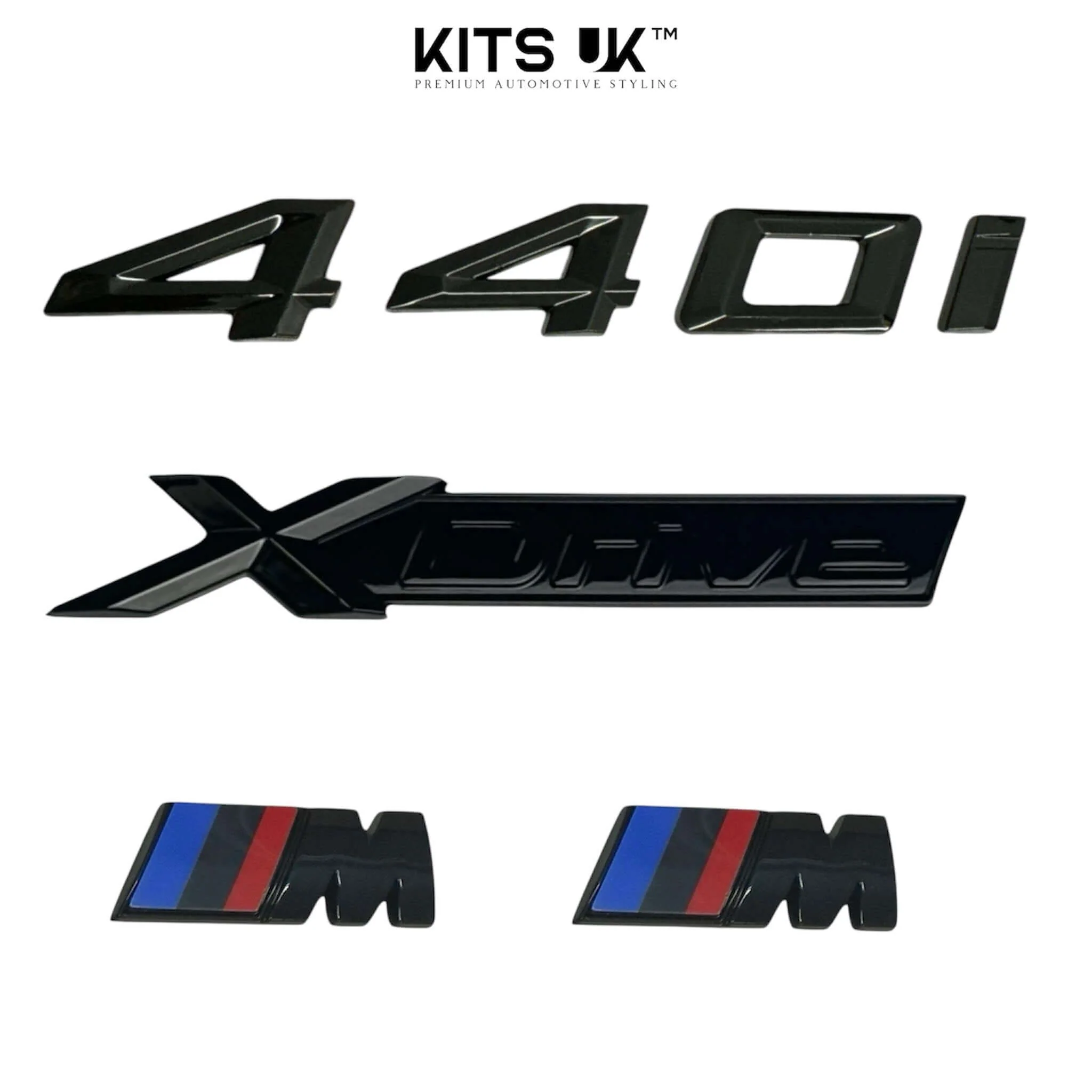 BMW XDrive Black Badge Package | Gloss Black De-Chrome Kit - Image 12