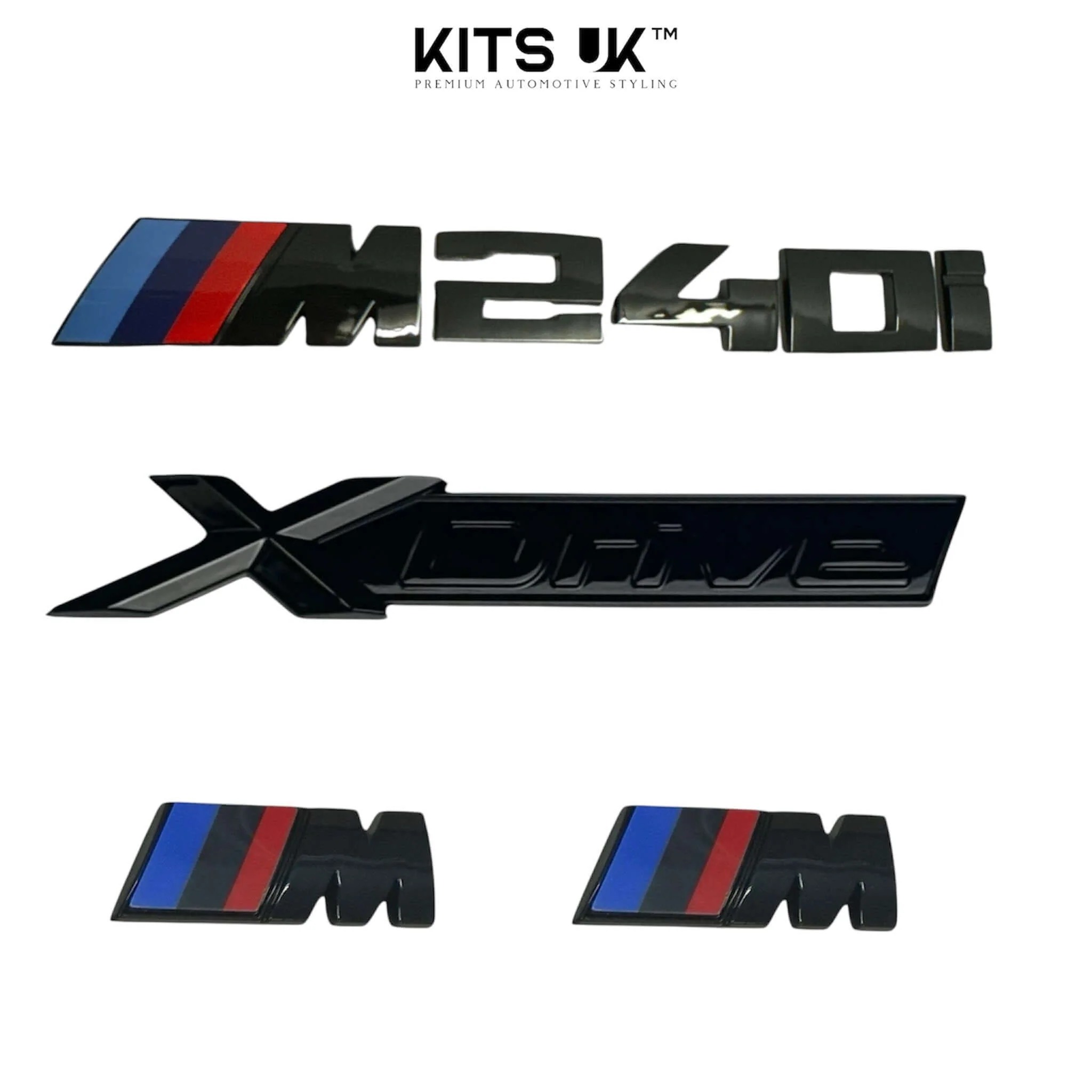 BMW XDrive Black Badge Package | Gloss Black De-Chrome Kit - Image 14