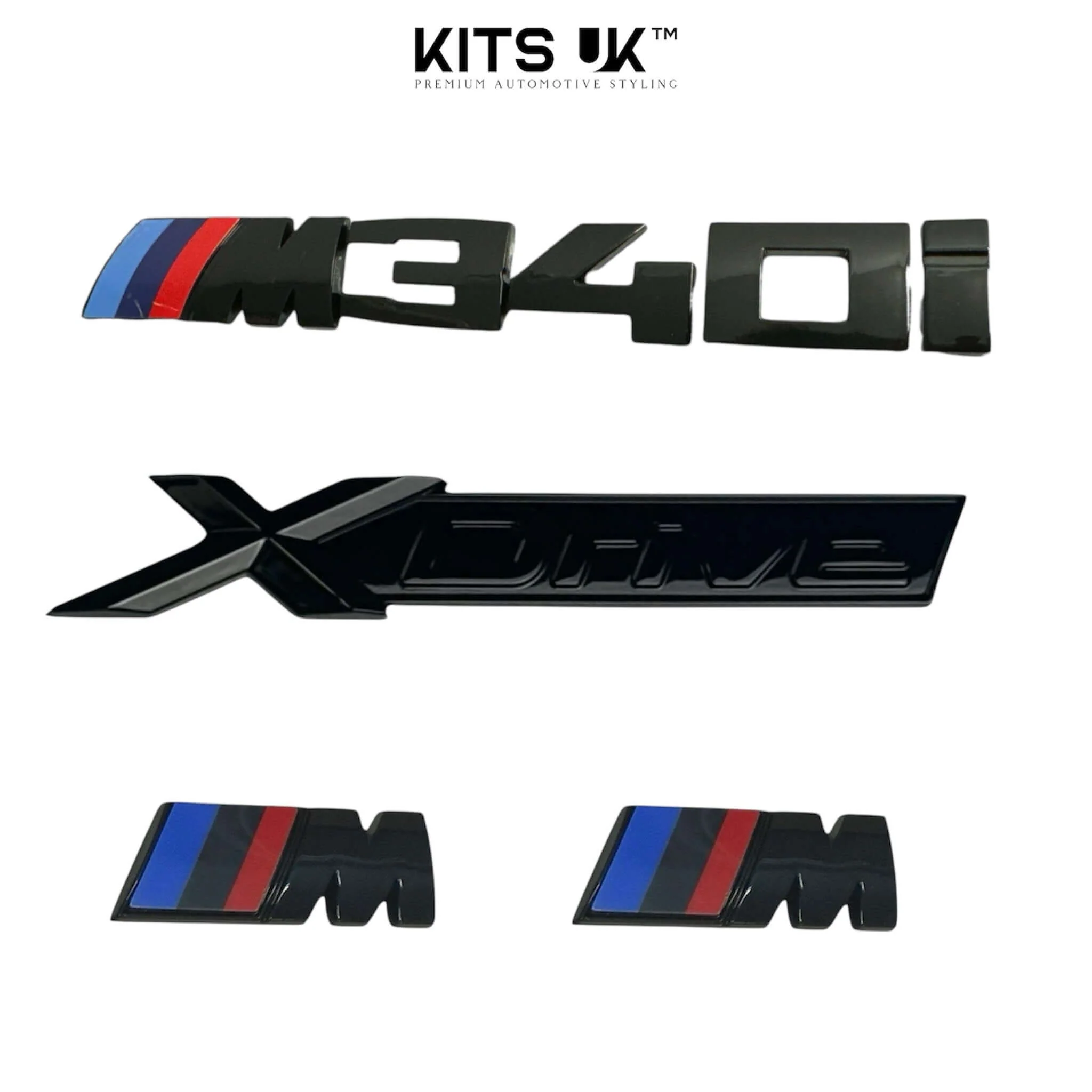 BMW XDrive Black Badge Package | Gloss Black De-Chrome Kit - Image 15