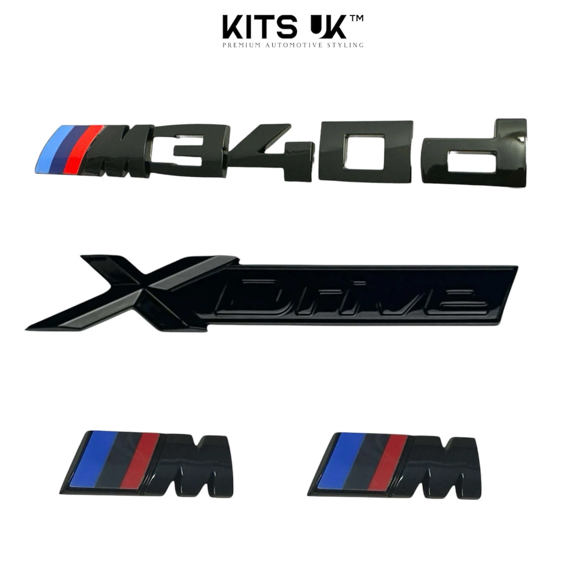 BMW XDrive Black Badge Package | Gloss Black De-Chrome Kit - Image 16