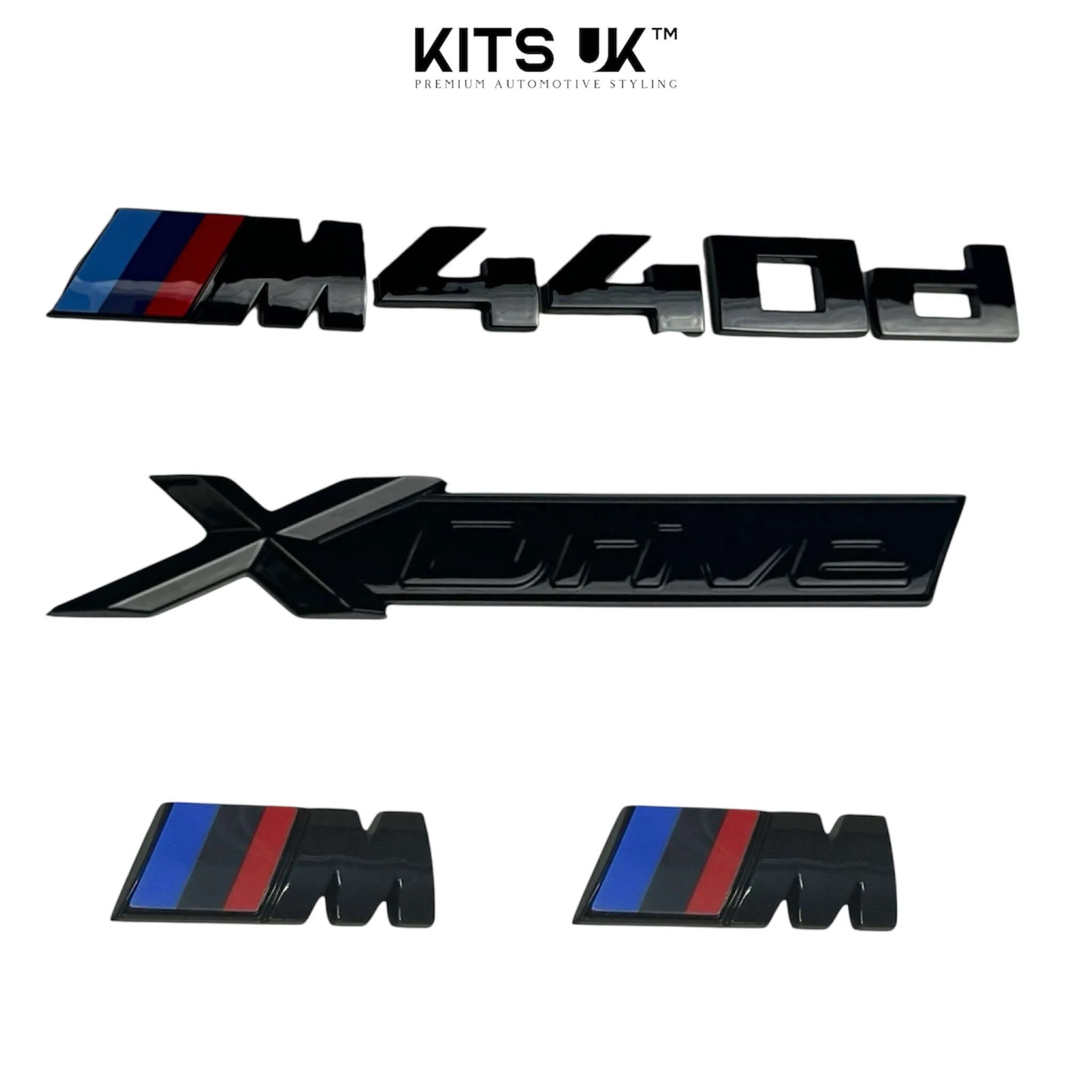 BMW XDrive Black Badge Package | Gloss Black De-Chrome Kit - Image 18