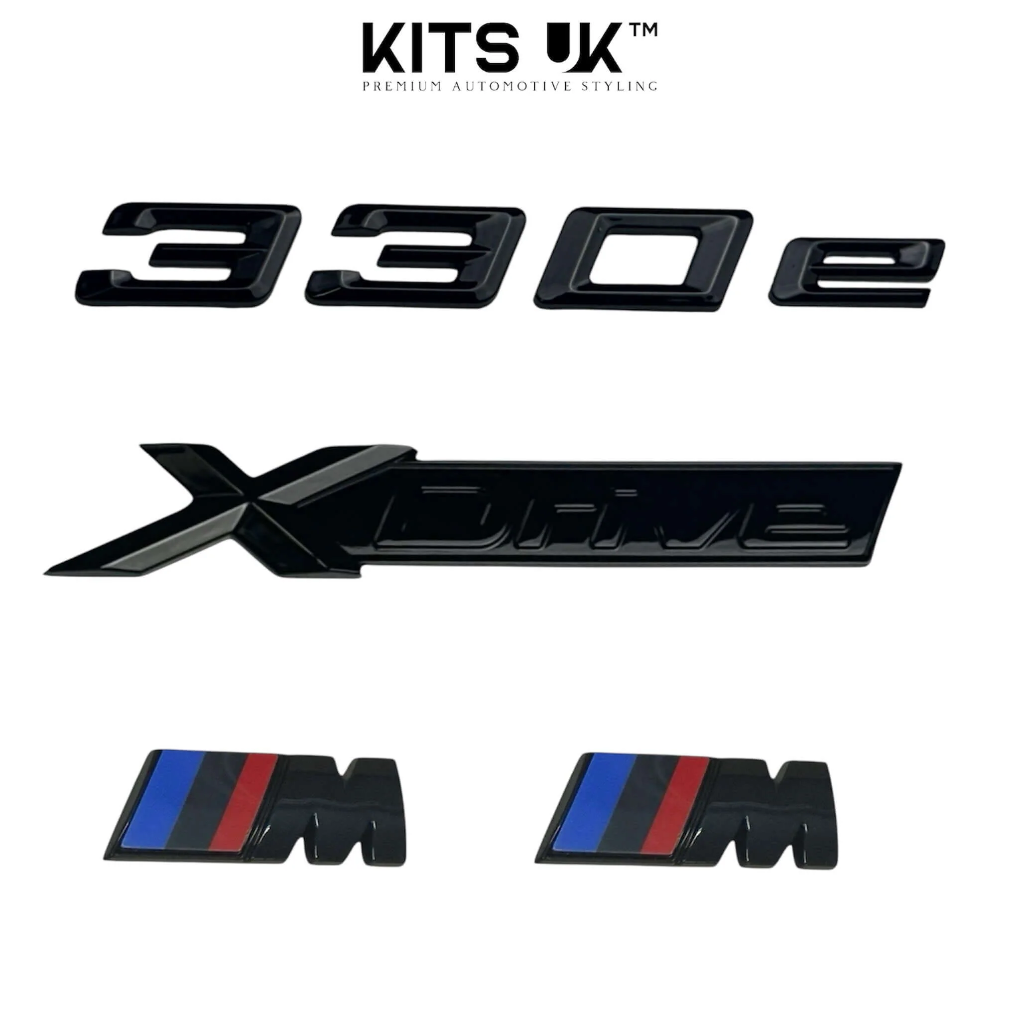 BMW XDrive Black Badge Package | Gloss Black De-Chrome Kit - Image 5
