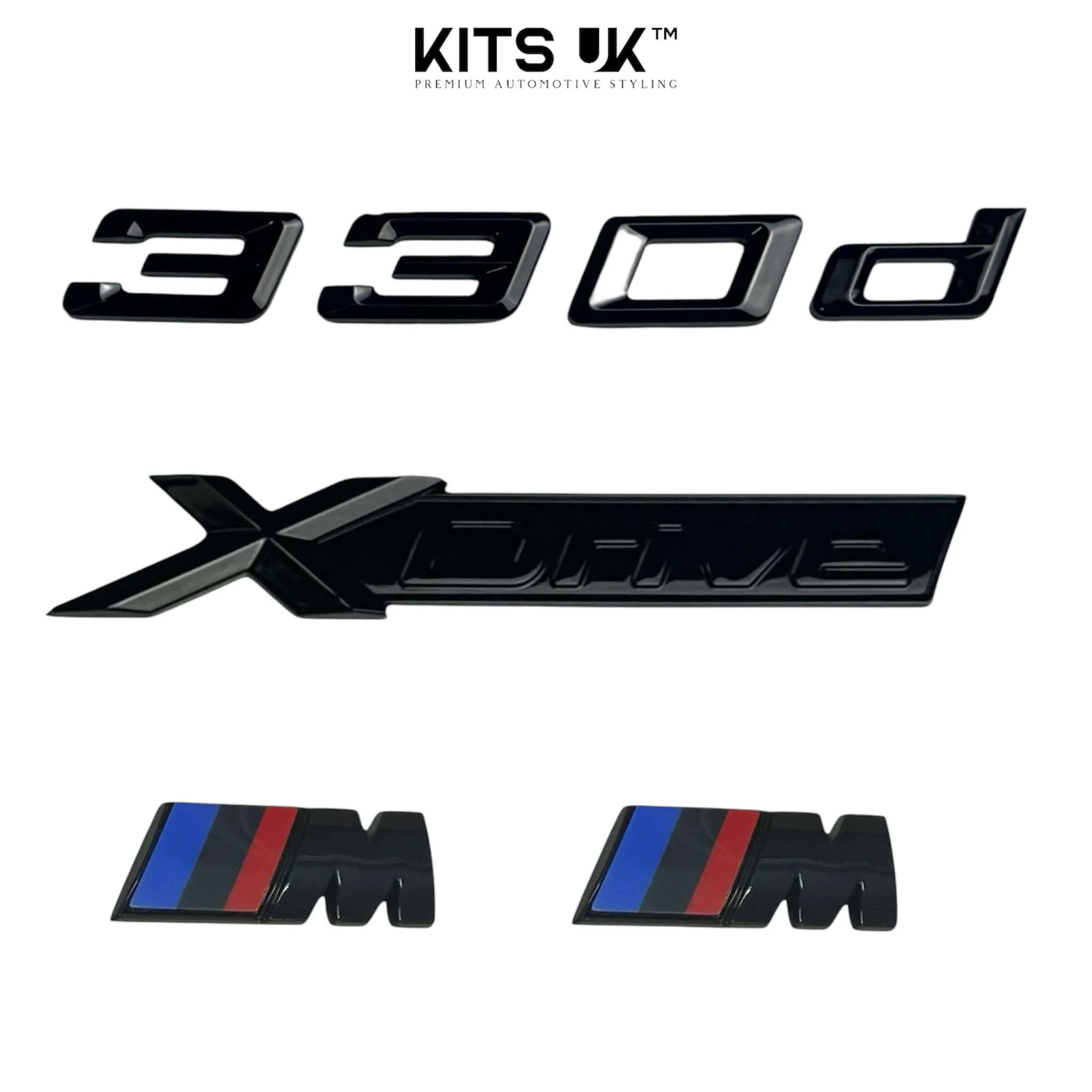 BMW XDrive Black Badge Package | Gloss Black De-Chrome Kit - Image 6