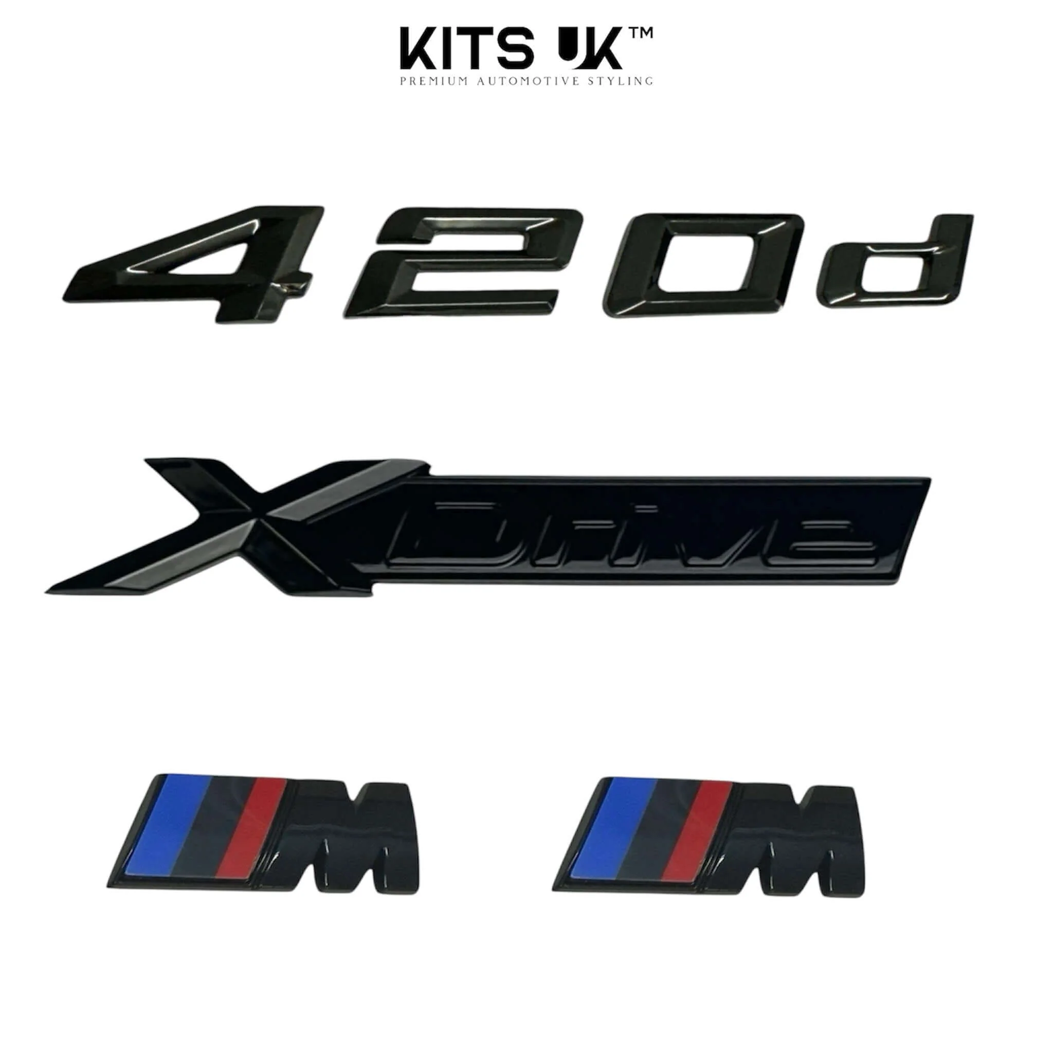 BMW XDrive Black Badge Package | Gloss Black De-Chrome Kit - Image 9
