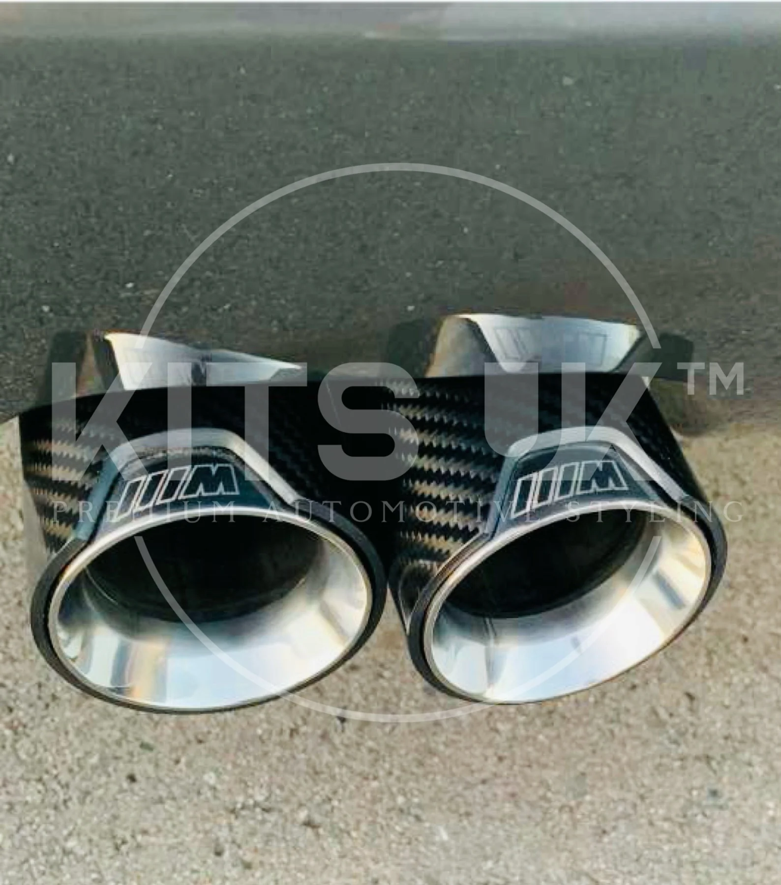 BMW F Series carbon fibre exhaust tips - Image 8