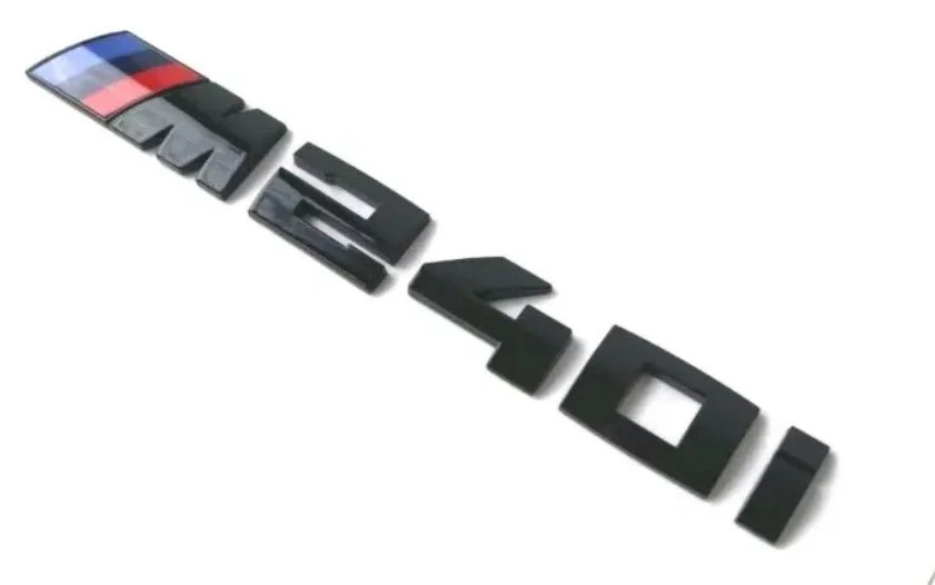 BMW M240i Black Tailgate Badge - Image 3