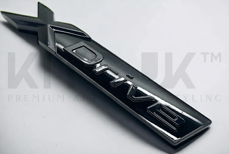 BMW XDrive Black Replacement Badge | Gloss Black Emblem - Image 4
