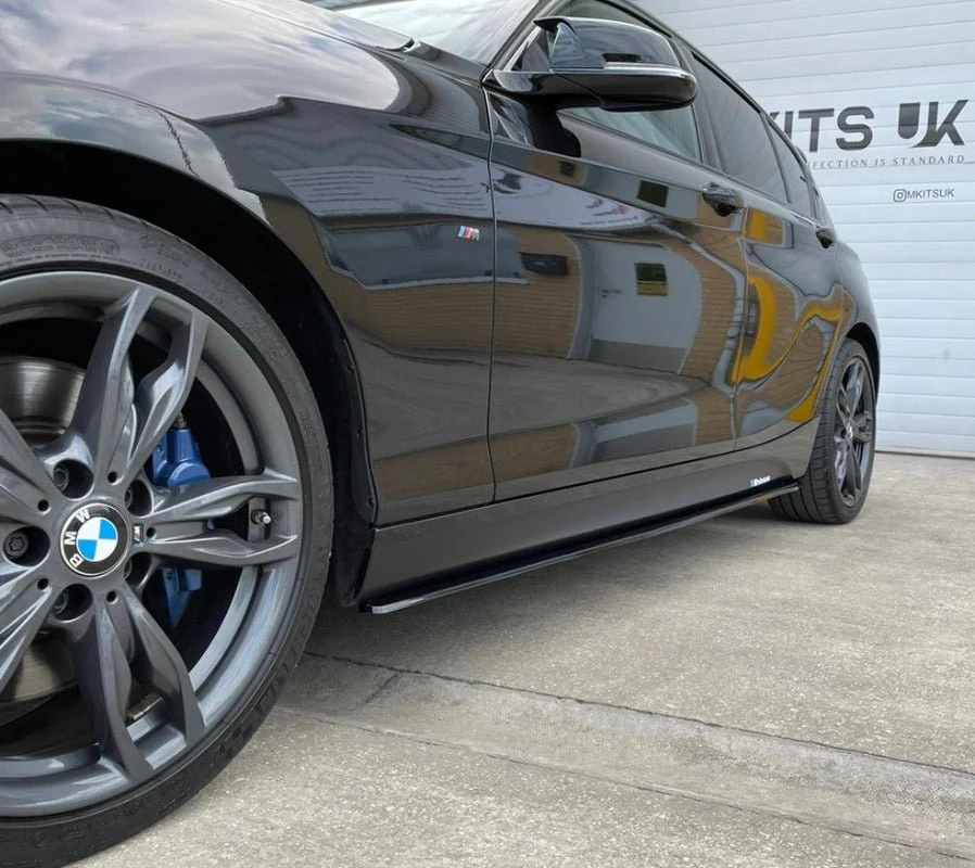 BMW F20 F21 side extensions | gloss black - Image 3
